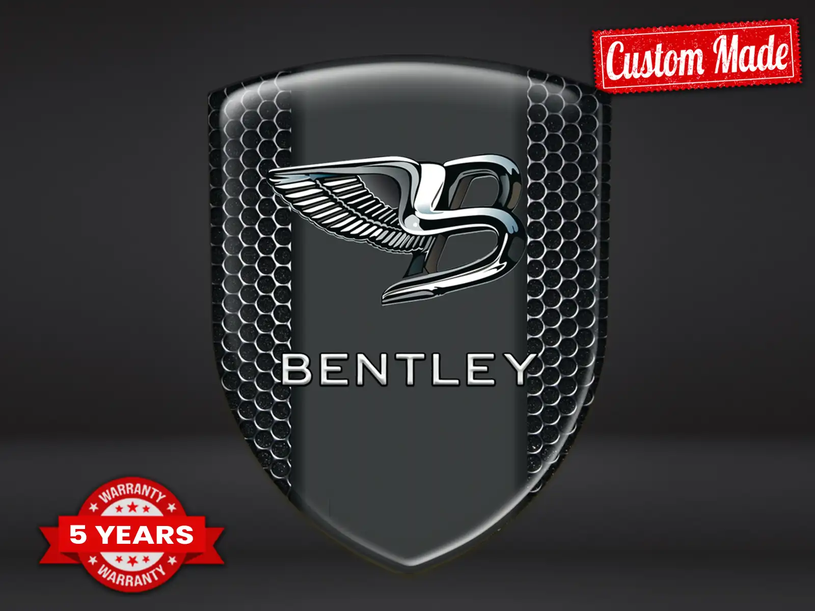 Bentley Auto Abzeichen Langlebig Max Sportlich Stilvoll